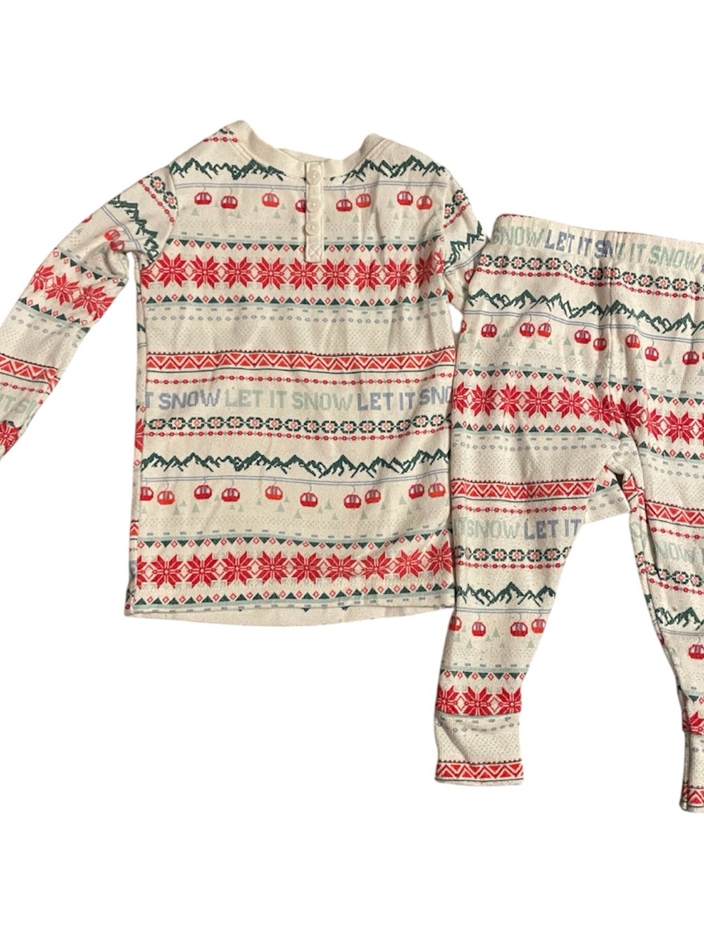 Kids ‘Let It Snow' Pajama Set